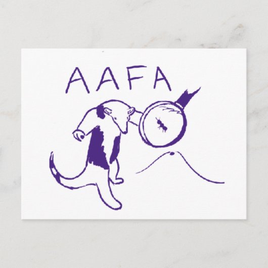 AAFA BRIEFKAART (Voorkant)