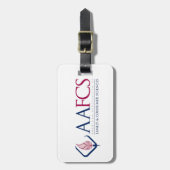 AAFCS-Bagagelabel Bagagelabel (Voorkant verticaal)