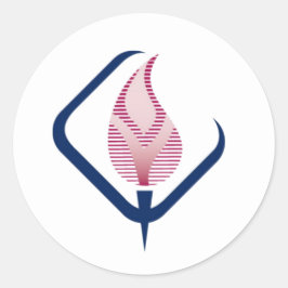 AAFCS-Stickers Ronde Sticker