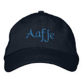 Aafje Specialized Blue Embroided Baseball Pet (Voorkant)