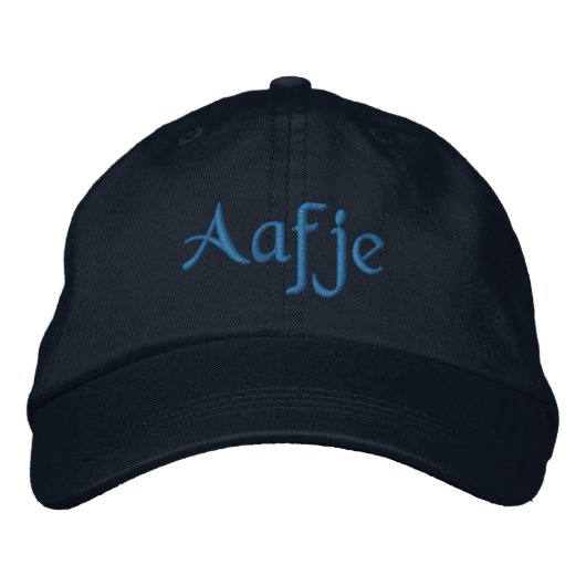Aafje Specialized Blue Embroided Baseball Pet (Voorkant)