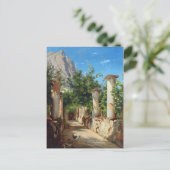 Aagaard Ancient Columns Italy Painting Briefkaart (Staand voorkant)