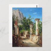 Aagaard Ancient Columns Italy Painting Briefkaart (Voorkant / Achterkant)