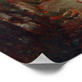 Aagaard Ancient Columns Italy Painting Poster (Hoek)