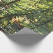 Aagaard Forest Stream Landscape Painting Cadeaupapier (Hoek)
