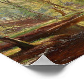 Aagaard Forest Stream Landscape Painting Poster (Hoek)