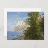 Aagaard Isle of Mon Chalk Cliffs Denmark Painting Briefkaart (Voorkant / Achterkant)