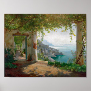 Aagaard Loggia Amalfi Italië Poster