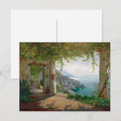 Aagaard Loggia Amalfi Italië Schilderen Briefkaart (Voorkant / Achterkant)