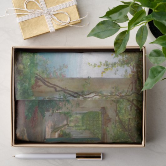 Aagaard Loggia Amalfi Italië Schilderen Tissuepapier (Geschenk)