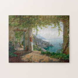 Aagaard Loggia Amalfi Italy Painting Legpuzzel