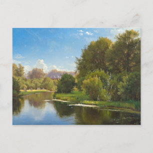 Aagaard Stream Landscape Painting Briefkaart