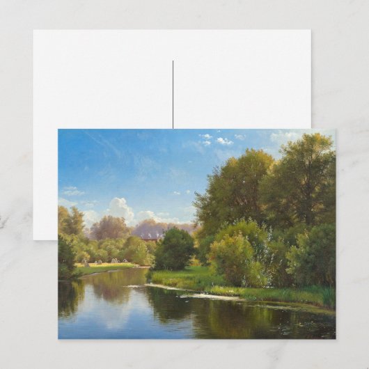 Aagaard Stream Landscape Painting Briefkaart (Voorkant / Achterkant)