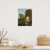 Aagaard Vist landschapsschilderingen Poster (Keuken)