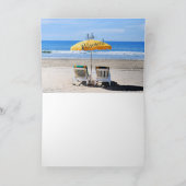 Aah...Retirement, een dag op het strand, Kaart (Binnen)