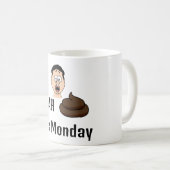 AAh S &%# Het is maandag Koffie Mok (Voorkant rechts)