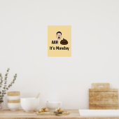 AAh S &%# Het is maandag Poster (Keuken)