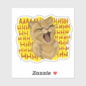 AAHHHnimal - Kat Sticker (Vel)