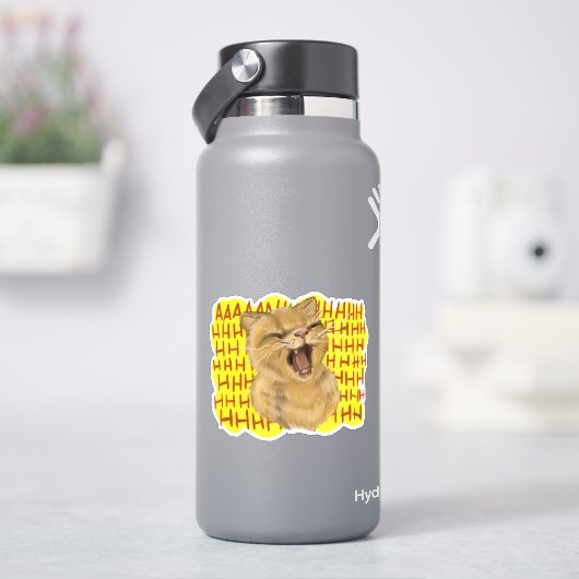 AAHHHnimal - Kat Sticker (HydroFlask)