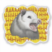 AAHHnimal - Opossum Sticker (Voorkant)