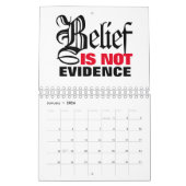 AAI Atheïst Alliance International Calendar Kalender (Jan 2026)