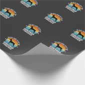 Aai de Dobermann Pinscher Retro Cadeaupapier (Hoek)