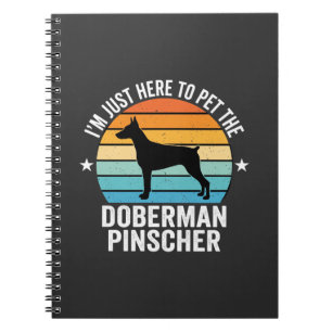 Aai de Dobermann Pinscher Retro Notitieboek