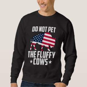 Aai de Fluffy Koeien Bison Yellowstone Buffa Niet Trui