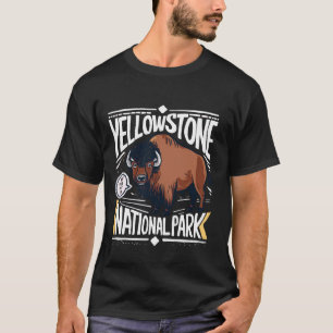 Aai de Fluffy Koeien Niet Funny Yellowstone Natio T-shirt