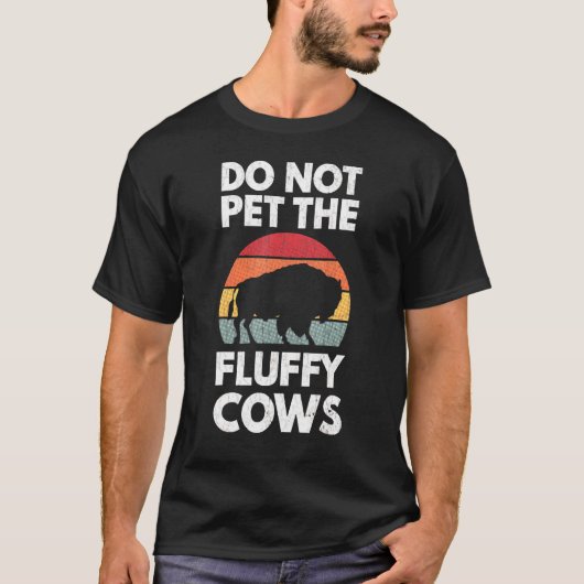 Aai De Fluffy Koeien Niet T-shirt (Voorkant)