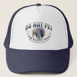 Aai de Fluffy Koeien Niet Trucker Pet