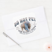 Aai De Fluffy Koeien Niet Vierkante Sticker (Envelop)
