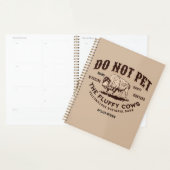 Aai de Fluffy Koeien Niet Yellowstone Bizon Grappi Planner (Display)