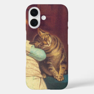 Aaien is beter dan plagen Charles Burton Barber iPhone 16 Hoesje