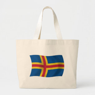 Aaland Vlag Boodschappentas Grote Tote Bag