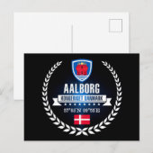 Aalborg Briefkaart (Voorkant / Achterkant)