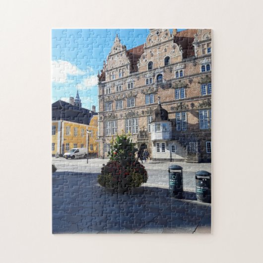 Aalborg City Square in Denemarken Legpuzzel (Verticaal)