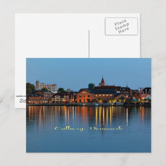 Aalborg, Denemarken Briefkaart (Voorkant / Achterkant)