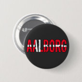Aalborg, Denemarken Ronde Button 5,7 Cm (Voorkant /achterkant)