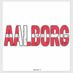 Aalborg, Denemarken Sticker