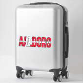 Aalborg, Denemarken Sticker (Koffer)