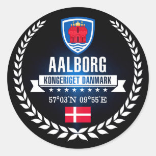 Aalborg Ronde Sticker