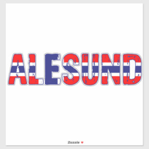 Aalesund Norway Sticker