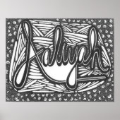 Aaliyah Poster (Voorkant)