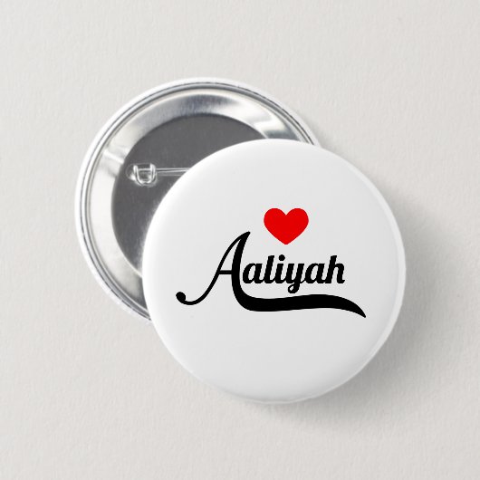 Aaliyah Ronde Button 5,7 Cm (Voorkant /achterkant)