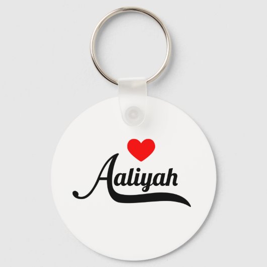 Aaliyah Sleutelhanger (Voorkant)