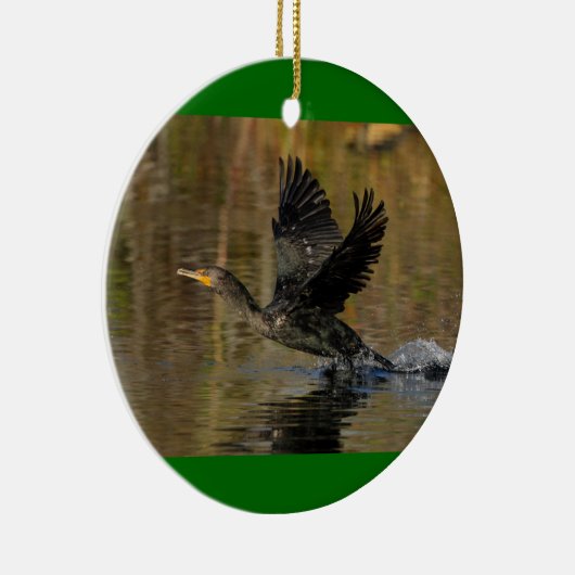 aalscholver keramisch ornament (Rechts)