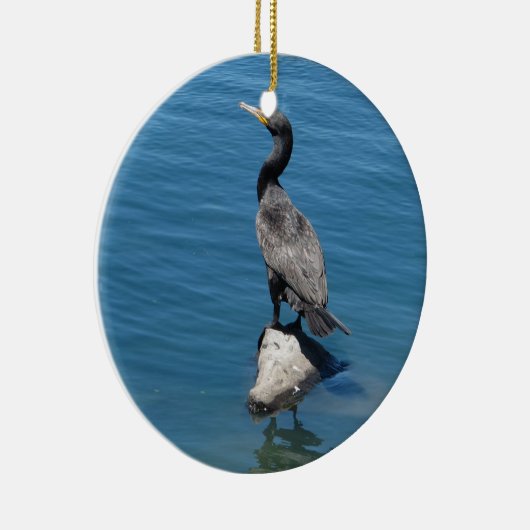 aalscholver keramisch ornament (Rechts)