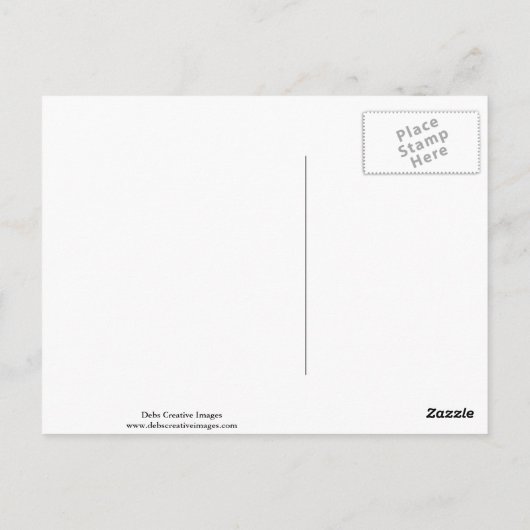 aalscholver met vis briefkaart (Achterkant)