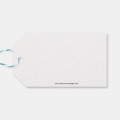 aalscholver met vis cadeaulabel (Achterkant Horizontaal)